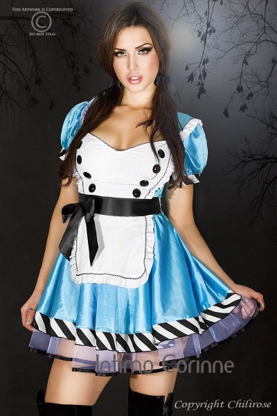 CHILIROSE: costume Alice nel paese delle meraviglie. CHILIROSE: costume Alice nel paese delle meraviglie.