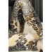 Leggings fantasia animalier beige/nero. Leggings fantasia animalier beige/nero.