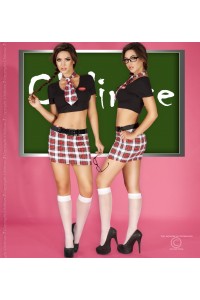 Costume scolaretta sexy 7 pz. Costume scolaretta sexy 7 pz.