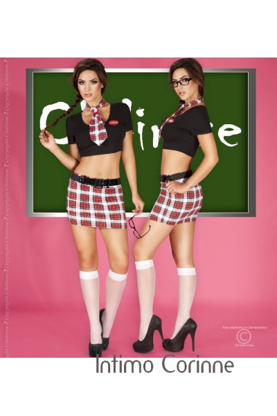 Costume scolaretta sexy 7 pz. Costume scolaretta sexy 7 pz.
