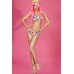 CHILIROSE: bikini floreale con reggiseno a fascia. CHILIROSE: bikini floreale con reggiseno a fascia.