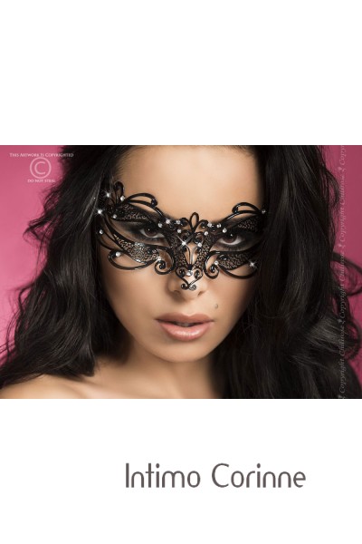 CHILIROSE: maschera filigranata con strass. Mod. 3756 CHILIROSE: maschera filigranata con strass. Mod. 3756
