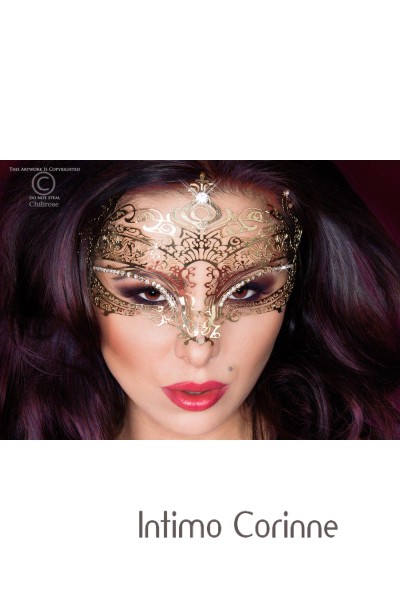 CHILIROSE: maschera filigranata con strass. Mod. 3805 CHILIROSE: maschera filigranata con strass. Mod. 3805