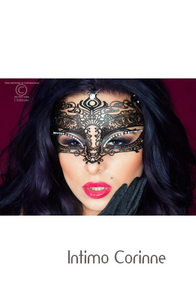 CHILIROSE: maschera filigranata con strass. Mod. 3807 CHILIROSE: maschera filigranata con strass. Mod. 3807