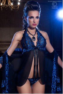 CHILIROSE: Diamond Line - Babydoll + tanga. CHILIROSE: Diamond Line - Babydoll + tanga.