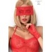 CHILIROSE Lingerie: body set 3 pezzi. Rosso CHILIROSE Lingerie: body set 3 pezzi. Rosso