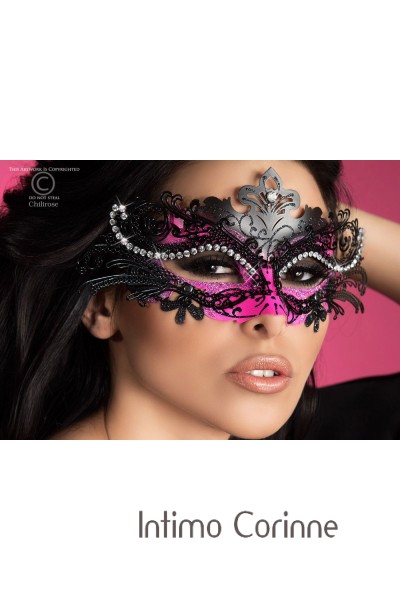 CHILIROSE: maschera filigranata con strass. Mod. 3993 CHILIROSE: maschera filigranata con strass. Mod. 3993