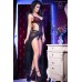 Body in tulle e pizzo con coda. Body in tulle e pizzo con coda.