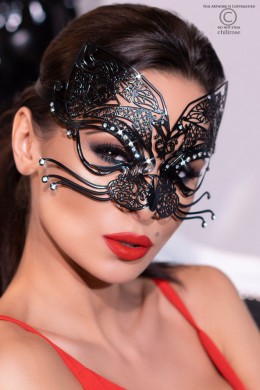 Maschera filigranata con strass. Mod. 4326 Maschera filigranata con strass. Mod. 4326