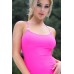 Abito lungo fucsia con strass. Abito lungo fucsia con strass.