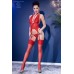 Guepiere set 3 pezzi con calze. Rosso Guepiere set 3 pezzi con calze. Rosso