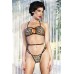 Bikini 2 pezzi leopardato con strass. Bikini 2 pezzi leopardato con strass.