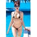 Micro bikini con coppe aperte. Nero Micro bikini con coppe aperte. Nero