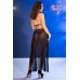 Body in tulle e pizzo con coda. Body in tulle e pizzo con coda.