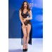 Body in tulle e pizzo con coda. Body in tulle e pizzo con coda.