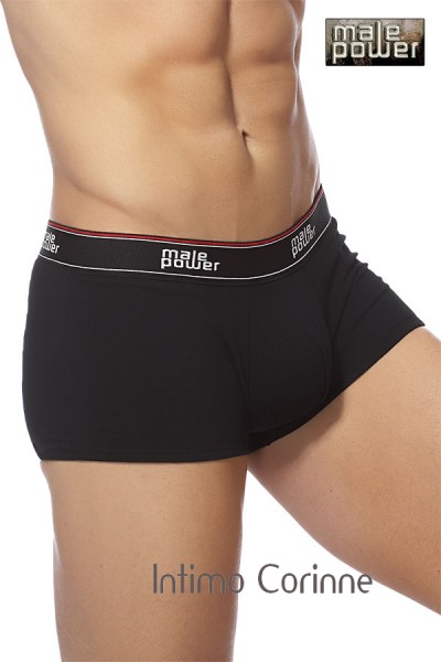 Boxer neri con fascia elastica in vita. Boxer neri con fascia elastica in vita.