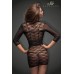 Vestito nero in pizzo e tulle. Vestito nero in pizzo e tulle.