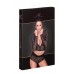 Top in tulle con colletto e cerniera nera. Top in tulle con colletto e cerniera nera.