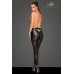 Leggings tagliati al laser con zip intera al cavallo. Leggings tagliati al laser con zip intera al cavallo.