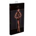 Abito lungo in tulle con ricami floreali. Abito lungo in tulle con ricami floreali.