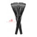Calze in Powerwetlook con balza in pizzo. Calze in Powerwetlook con balza in pizzo.