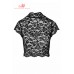 Top in pizzo elasticizzato. Top in pizzo elasticizzato.