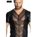 T-Shirt uomo con inserto frontale trasparente. T-Shirt uomo con inserto frontale trasparente.