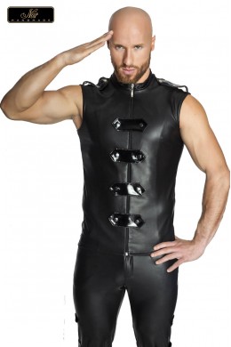 Smanicato con fibbie in pvc. Smanicato con fibbie in pvc.