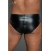 Mini short uomo in Powerwetlook con zip. Mini short uomo in Powerwetlook con zip.