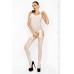 Catsuit semicoprente con asolature. Catsuit semicoprente con asolature.