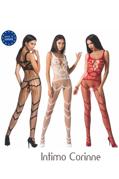 Catsuit stringata aperta al cavallo. Catsuit stringata aperta al cavallo.