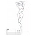 Catsuit stringata con motivo criss cross. Catsuit stringata con motivo criss cross.